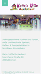Mobile Screenshot of katjas-villa-kunterbunt.de